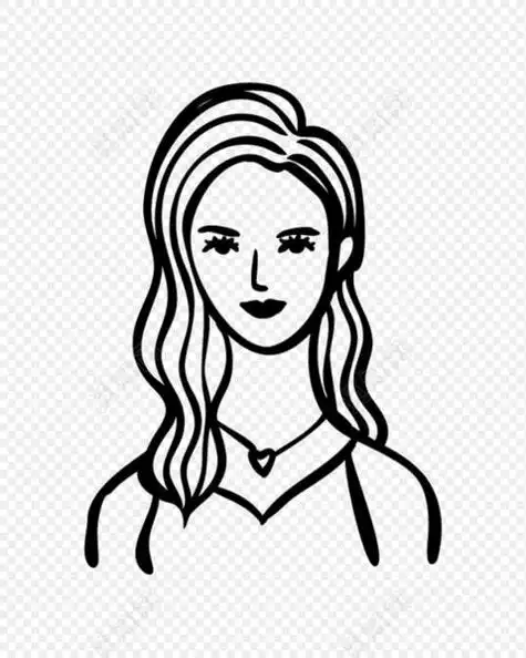 添画人像简笔画