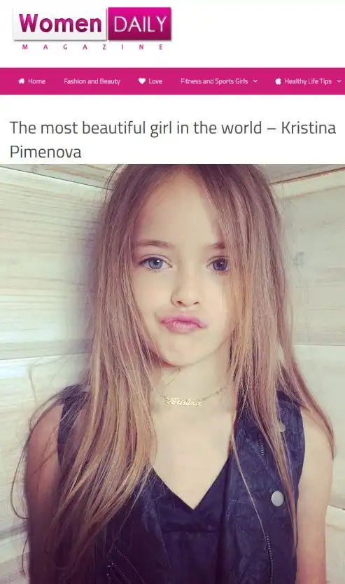 还记得那个全球最美女孩吗果然美人都是越长越美