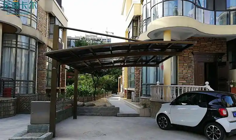 铝合金车棚图片大全?