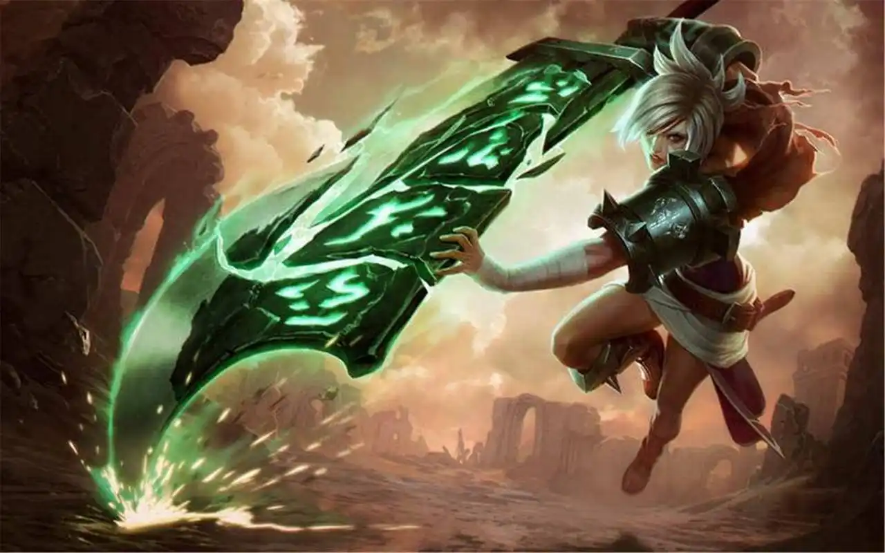 经典游戏lol英雄联盟锐雯皮肤桌面壁纸