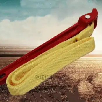 加厚帆布滤芯扳手 机滤扳手 铝把 柴油机挖掘机滤芯拆卸定制 加厚帆布