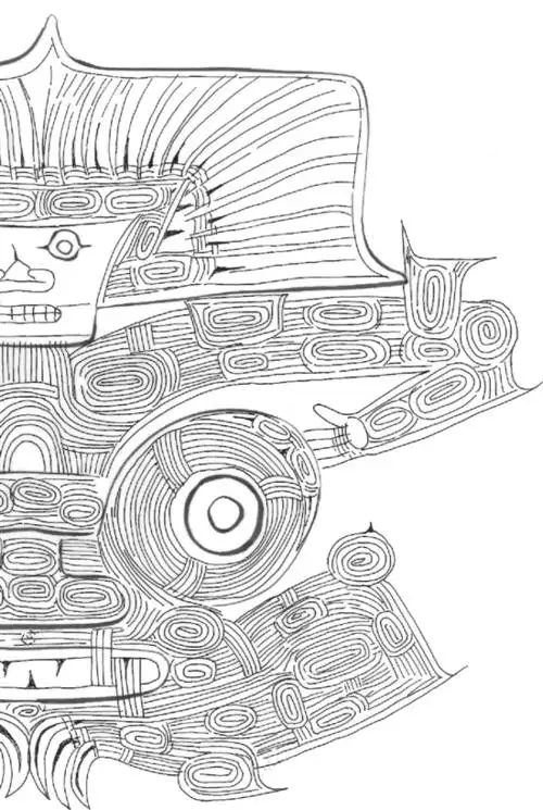 良渚文化儿童简笔画