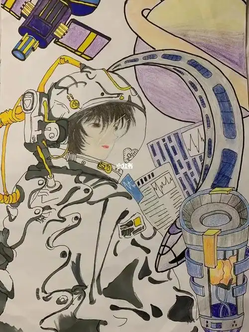 六年级的科技画