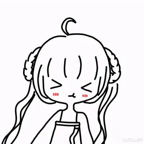 小人简笔画女生 q版小人简笔画女生