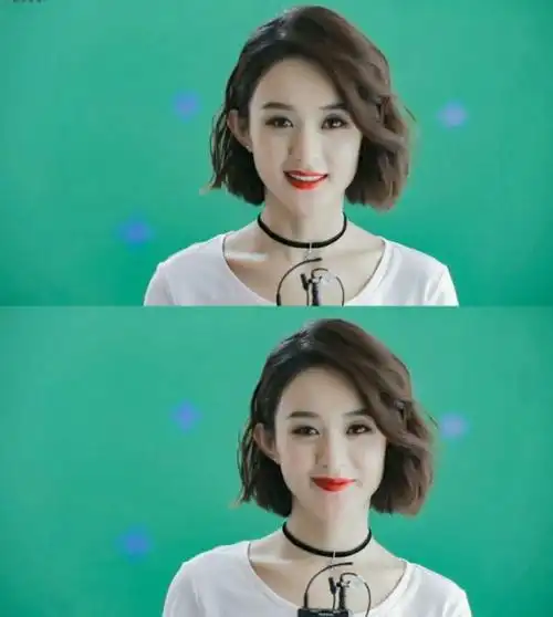 青春偶像赵丽颖当红小花的时尚大片