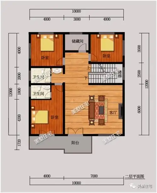 8套开间10米多的农村别墅,小地基建房更精致,别有风味