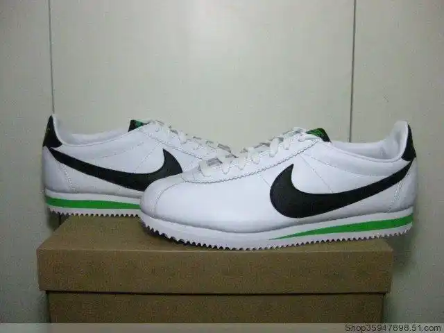 3】【09经典复古cortezleather白面红勾/黑勾/黑白红3色】【全新专柜