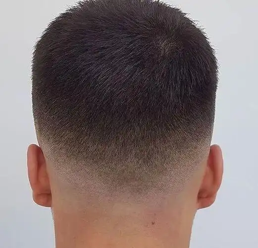 两边和后面剃光周边光发型清爽帅