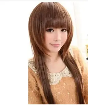 女生半圆形刘海发型造型超美超有模样2