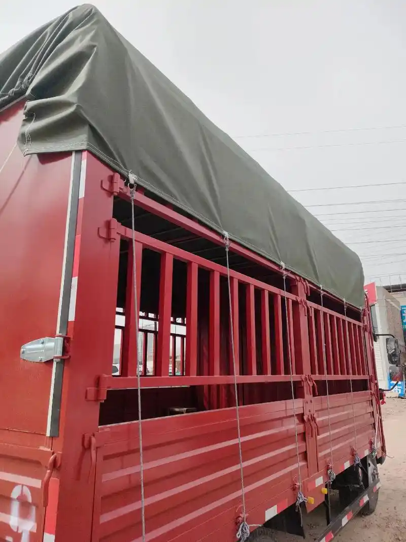 货车雨布防雨布pⅤc篷布,高栏车顶布效果图!#大车防水布# - 抖音