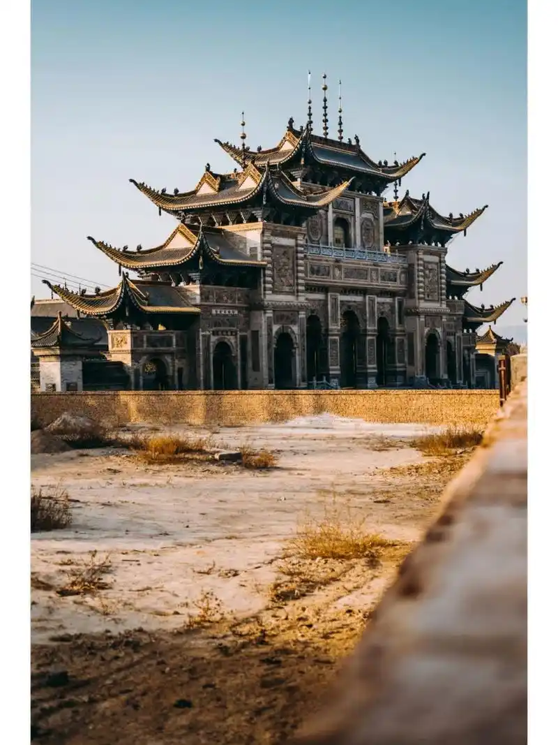 兰州的中国风清真寺!