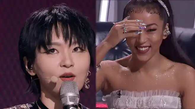 周笔畅模仿吉克隽逸:上午辣妹下午老妹,标准变身侠!表情超到位