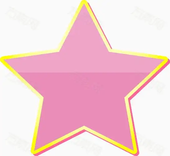 粉色星星矢量图 图片素材详细参数: 编号4174582 分类装饰元素 颜色