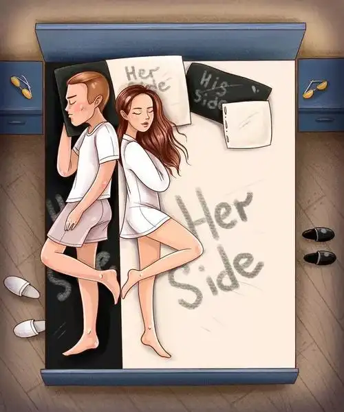 夫妻情侣15种睡姿分析据说准得很