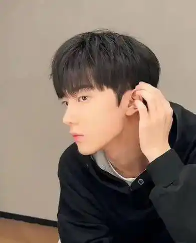 简单帅气"碎盖头"