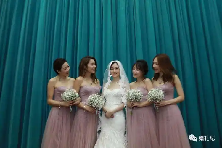 林心如的儿子结婚了伴娘团却惹来各种讨论