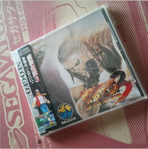中古美品 neogeo主机适用的 正版游戏 饿狼传说3
