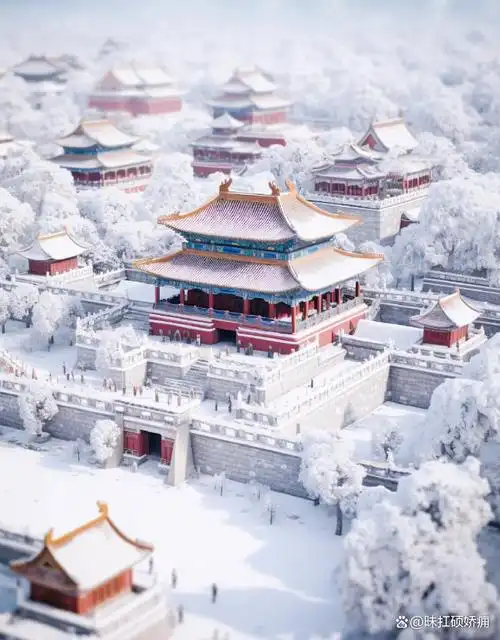 故宫雪一场,梦回紫禁城_雪景_古迹_雪花