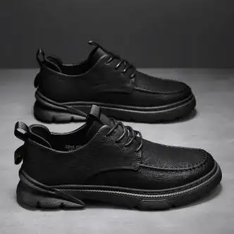 kfur361官方皮鞋男士2024新款秋季英伦风商务正装休闲