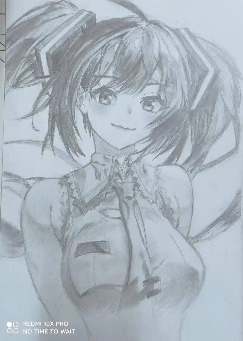 二次元 #画画 #临摹  - 抖音