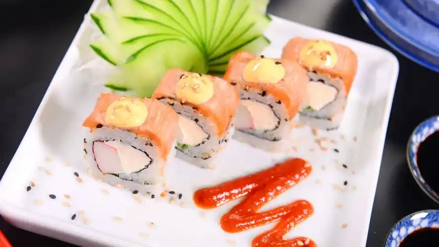 营养美食寿司4k图片