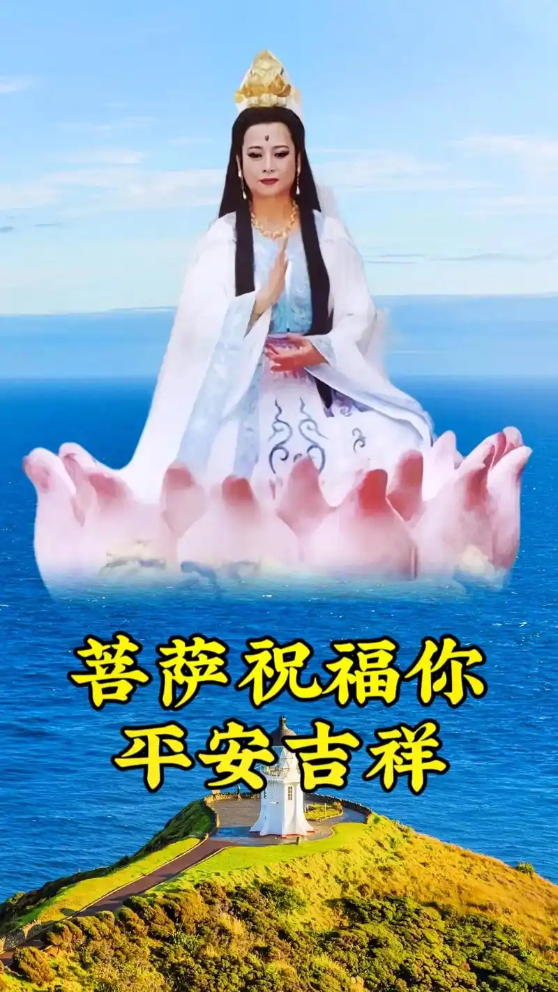 菩萨祝福你,平安吉祥,幸福安康.万事如意,心想事成,消灾解难 - 抖音