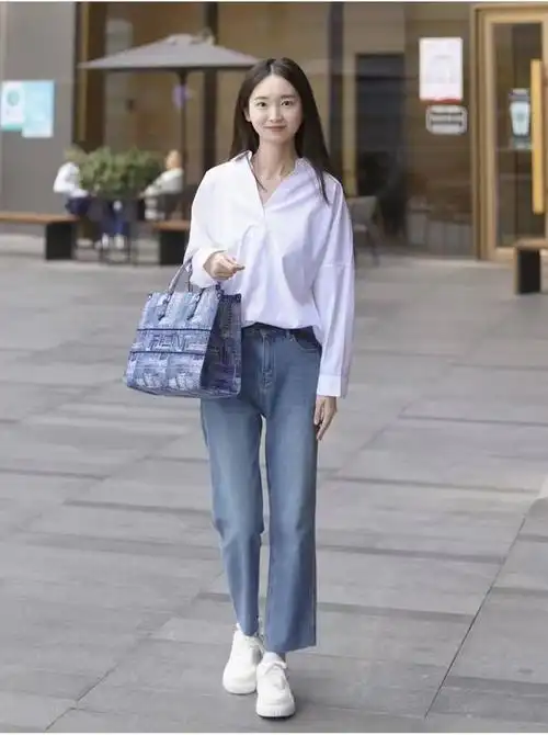 休闲衬衫搭配什么裤子好看