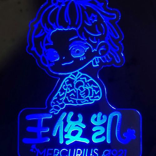 王俊凯演唱会荧光棒王俊凯应援棒手灯王俊凯灯牌定制周边