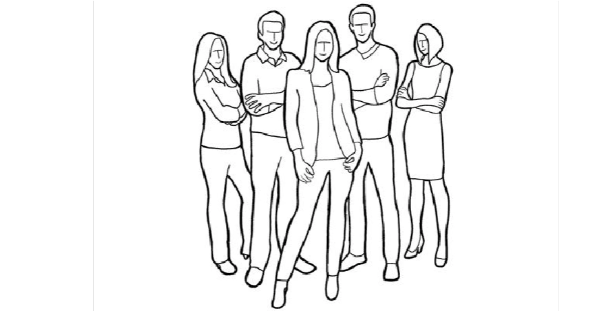 『人像摄影』图解21个团体照拍摄姿势