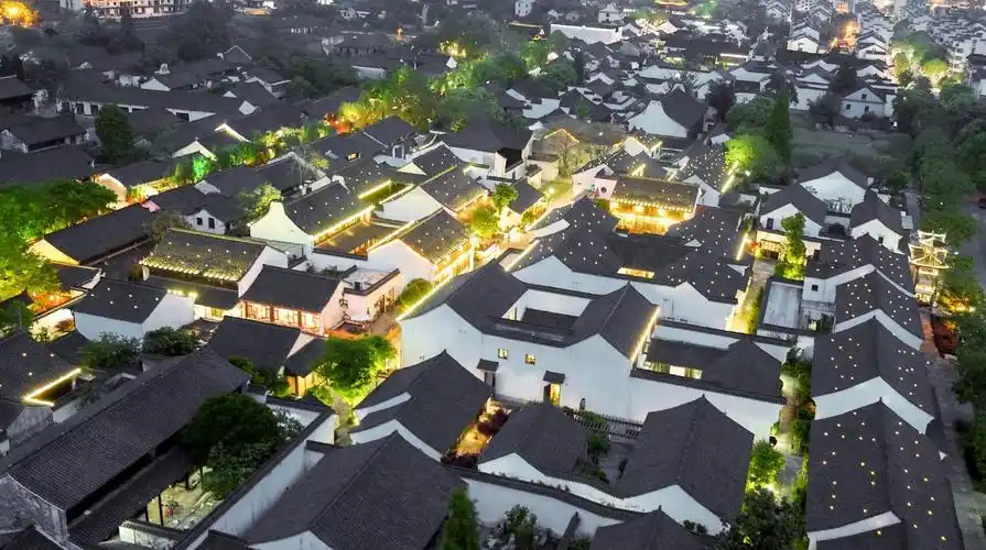 海宁盐官古城开元观堂