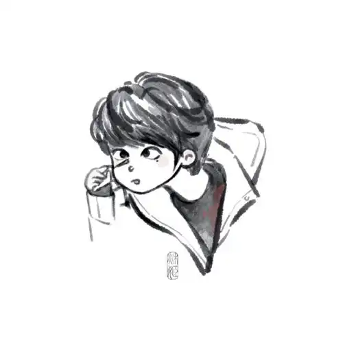 刘宇百变小甜c#97#刘宇国风美少年#六一限定之宇宇q版头像祝这溉