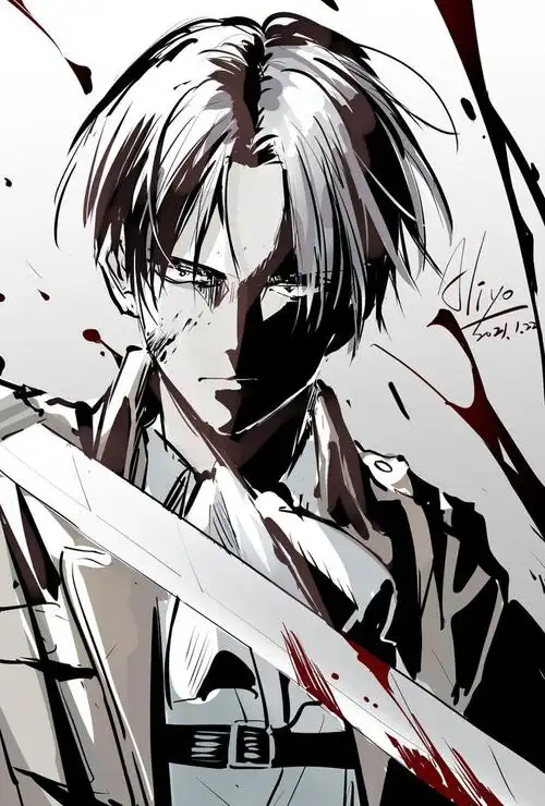 里维兵长进击の巨人利威尔