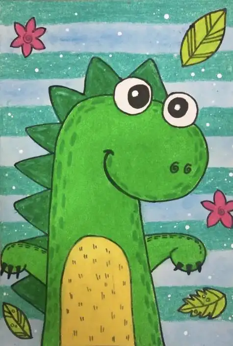 一二年级美术简笔画 一二年级美术简笔画课件全册