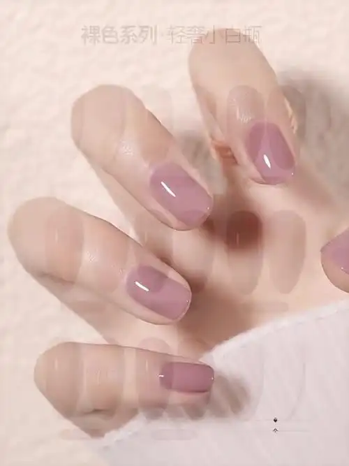 裸色甲油胶戈雅新款冰透色指甲油胶显白裸粉网红流行色美甲店专用