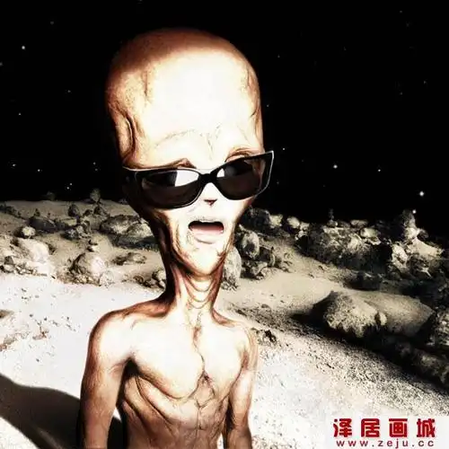 外星人图片关于外星人的10副逼真照片