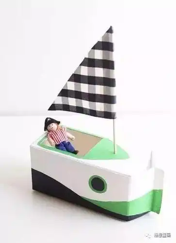 在我家大宝幼儿园的手工中,我想做的最多的应该是牛奶盒和纸箱吧,所以