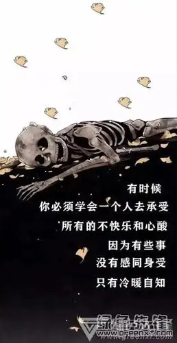 抖音有时候你必须学会一个人去承受壁纸v10免费版