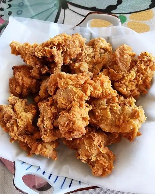 许妈做的媲美k爷爷de脆皮炸鸡