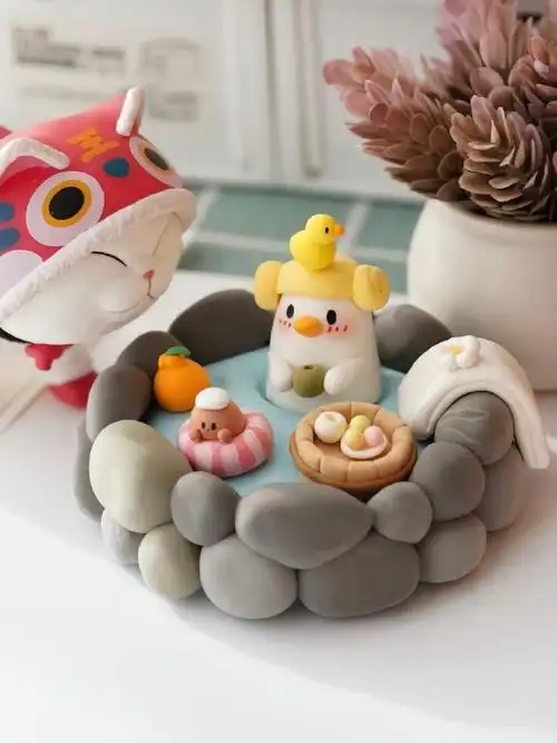 幼儿园粘土手工作品大合集!喜欢收藏一起做吧#超轻粘土