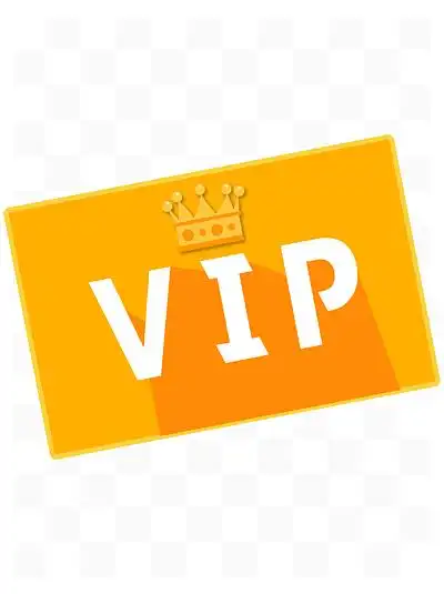 扁平化卡通 i>vip /i>会员卡会员卡