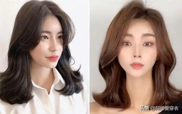 今年火了一种新发型,它叫"漫画锁骨发",洋气减龄,圆脸也适合