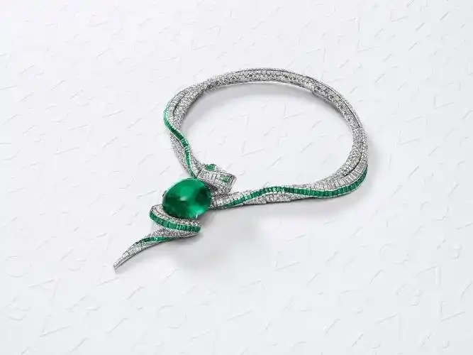 bvlgari宝格丽magnifica系列祖母绿项链华丽魅惑璀璨耀眼