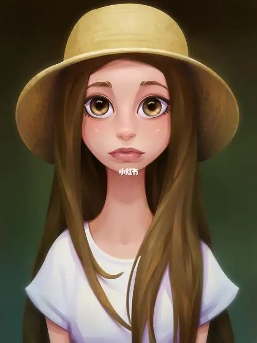 卡通可爱女孩肖像练习日常打卡