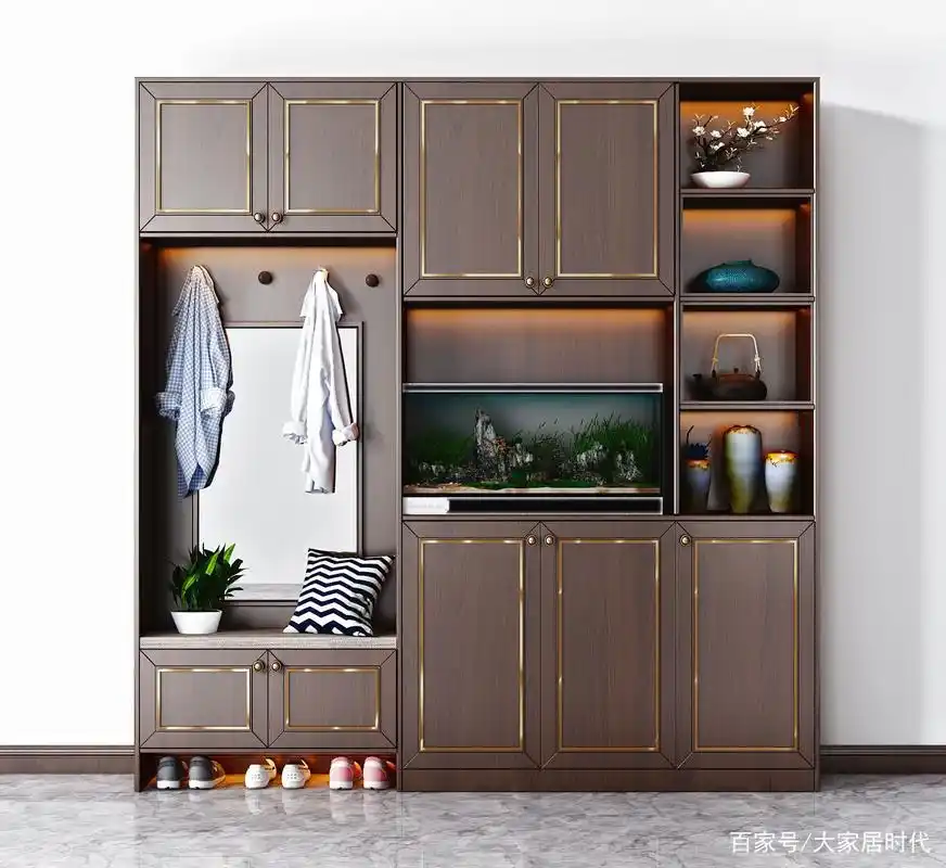 看似不起眼的鞋柜,这样设计一进门就会被惊艳了