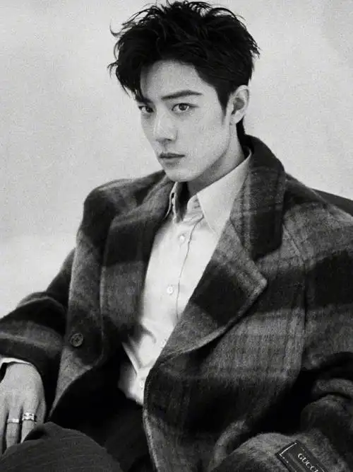 来一组肖战纯欲黑白照太上头了