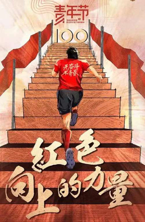 「五四青年节」百年风华,青春你我使命在肩,奋力奔跑梦想在前!