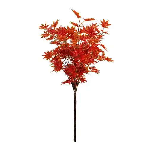 园艺仿真叶子枫叶假树叶森系婚礼婚庆装扮现场布置摄影道具家居装饰单