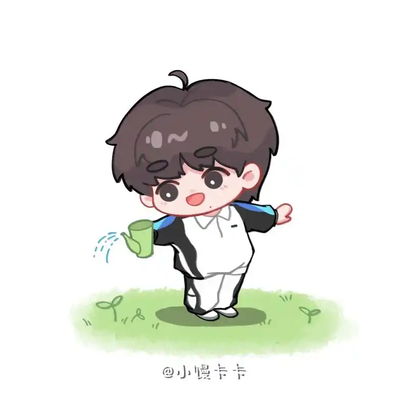 蒜轩种蒜00得蒜轩.#q版 #宋亚轩 #procreate绘 - 抖音