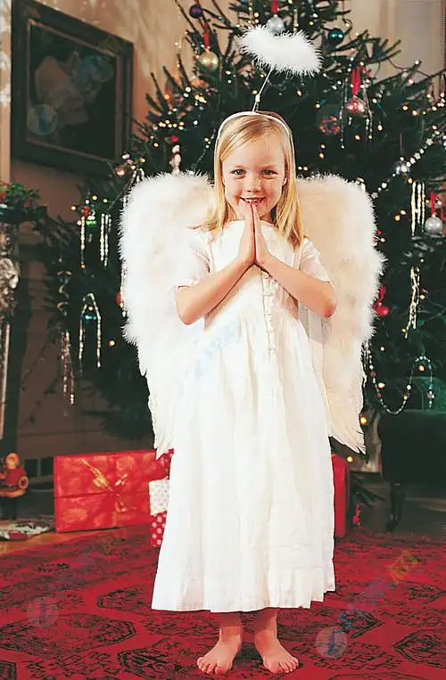 可爱天使小女孩高清图片下载