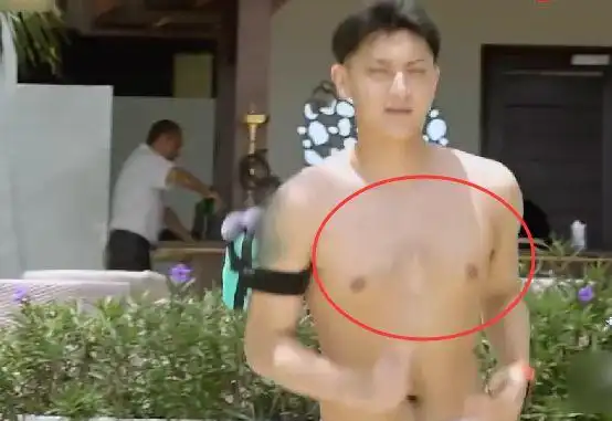 而在综艺节目《新游记》中,黄子韬和张若昀一起做任务,需要薅腿毛,但